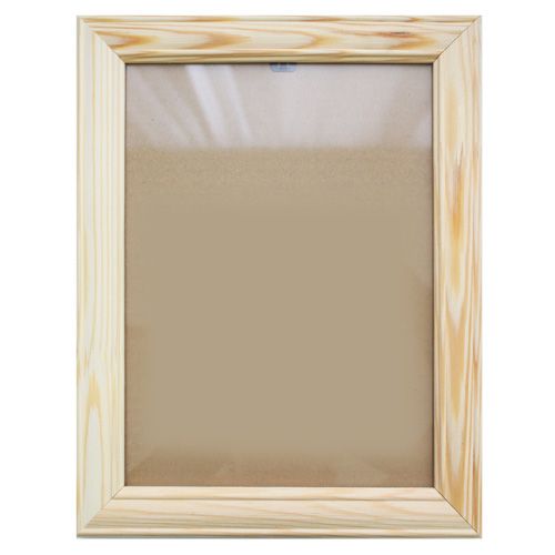 Е27 Рамка деревянная со стеклом 24*30см, бесцветная